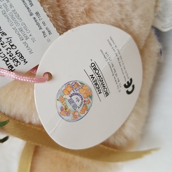 Super Cute Forever Friends Bear with Rose Banquet 6" - Picture 3 of 7